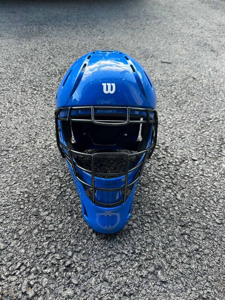 Blue  Wilson Catcher's Mask