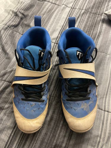 Blue Used Size 10 (Women's 11) High Top Force Zoom Trout 6