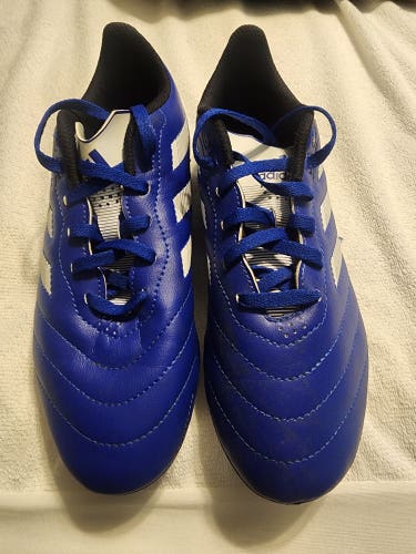 Blue Used Kids Molded Cleats Adidas Cleats