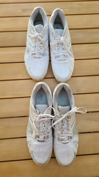 2 pair - Adult Used Men's Size 12 Cleats - Under Armour Lowtop Lacrosse Command MC