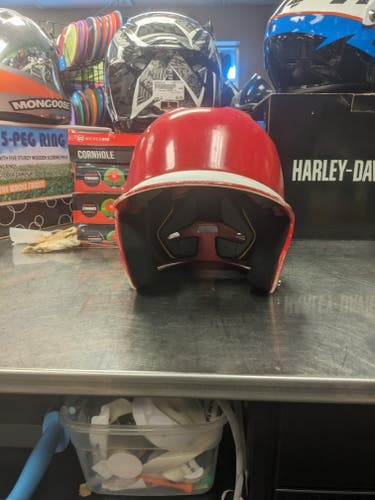 Easton Used XL Red Batting Helmet