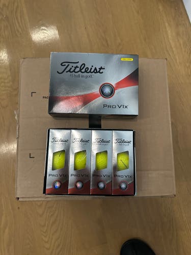 New Titleist 12 Pack (1 Dozen) Pro V1x Balls