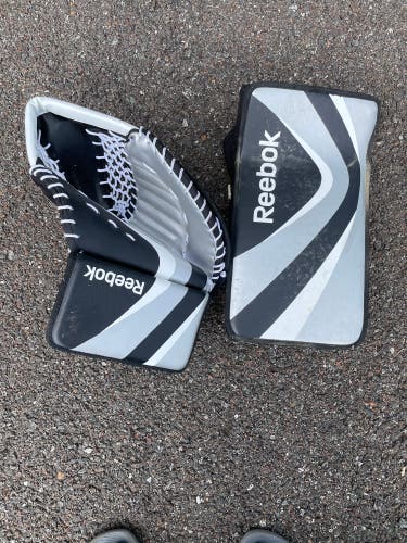 Used  Reebok Blocker & Catching Gloves