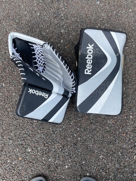 Used  Reebok Blocker & Catching Gloves