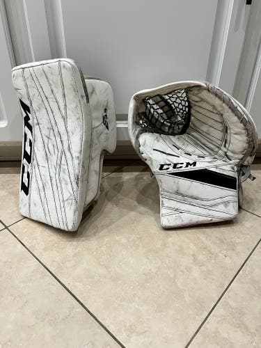 CCM Pro Stock Extreme Flex III Pro Glove & 3.9 Blocker
