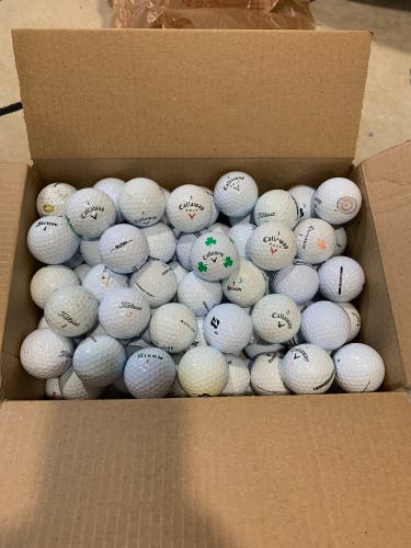 Used Mixed 100 Pack Balls
