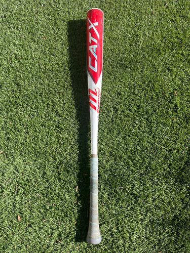 Used BBCOR Certified 2023 Marucci Alloy CAT X Bat (-3) 29 oz 32"