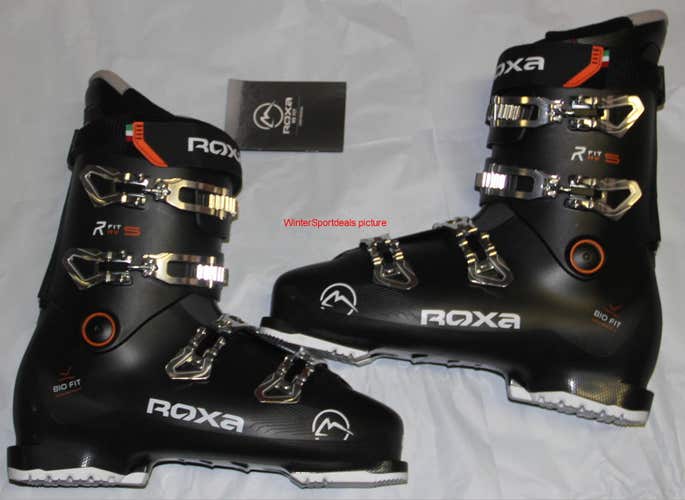 NEW 2024 adult  ski boots men's size 32.5 mondo alpine/downhill ROXA ITALY R/FIT S NEW US size 14.5