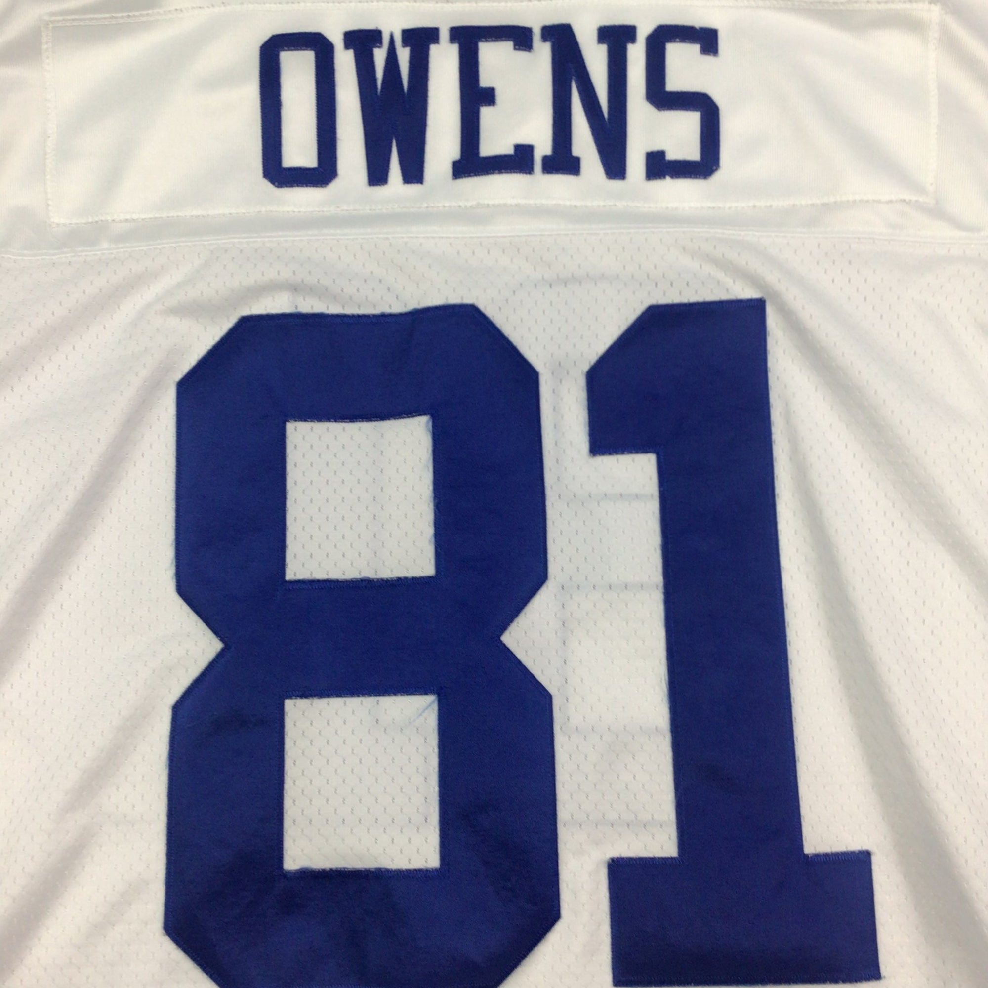 Dallas Cowboys y2K NFL jersey. Terrell Owens. #81.