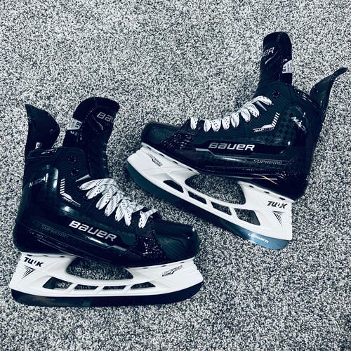 New Bauer Supreme Mach Skates sz 8.5 Fit 3 Wide EE