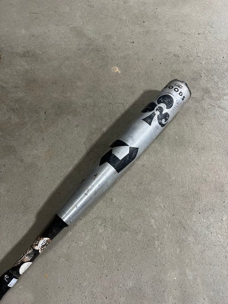 Used BBCOR Certified 2022 DeMarini Alloy The Goods Bat (-3) 33 In 30 Oz