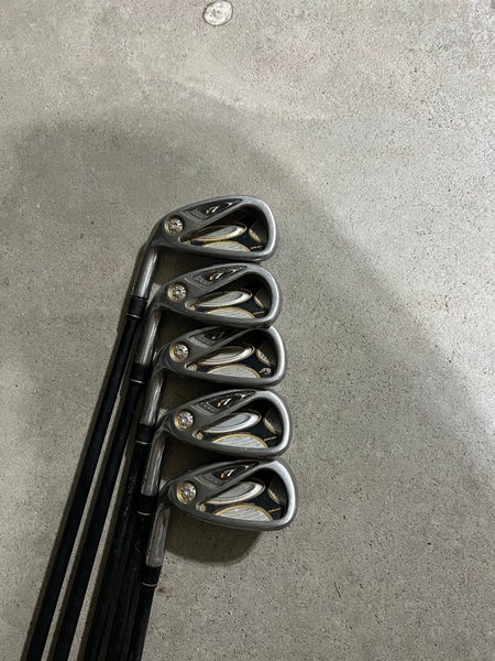 Used Taylormade R7 6i-pw Regular Flex Steel Shaft Iron Set