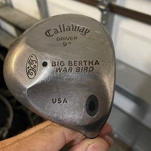 Callaway Big bertha golf driver 9 deg in right handed