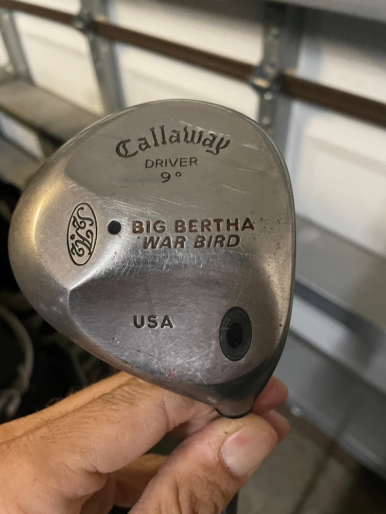 Callaway Big bertha golf driver 9 deg in right handed