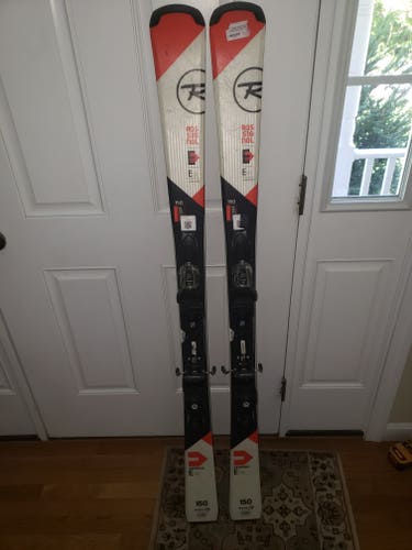 Used Rossignol 150 cm All Mountain Experience RTL Skis With Bindings