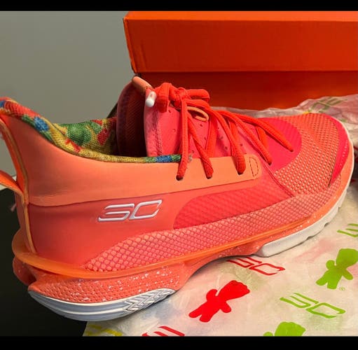 Under Armour Curry 7 - Sour Patch Kids - Basketball Men's Size 7.0 (Women's 8.0)- Shoes