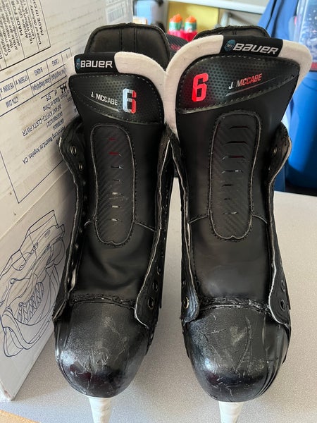 Pro Stock Hockey Bauer 2X Pro Jake McCabe Skates Size 9 D/A