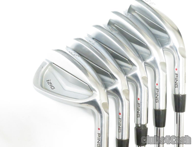 PING i210 Irons Red Dot KBS Tour 120 Stiff Flex 5,6,7,8,9