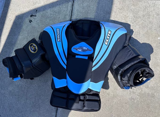 Brown ice hockey chest protector - 2400CA