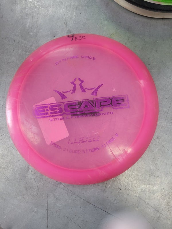 Used Dynamic Discs Escape Lucid 172g Disc Golf Drivers