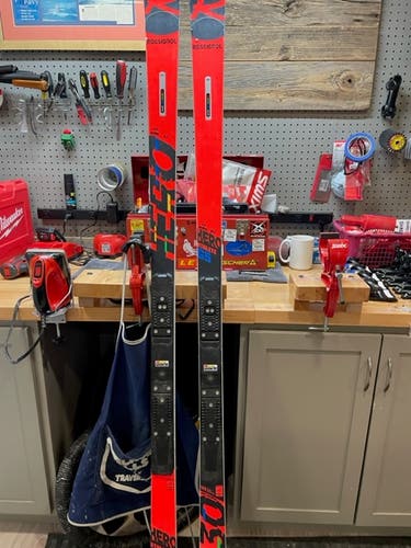 Used Men's 2022 Rossignol 193 cm Racing Hero FIS GS Pro Skis Without Bindings
