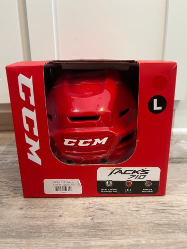 B03 New Senior Large CCM Tacks 710 Helmet