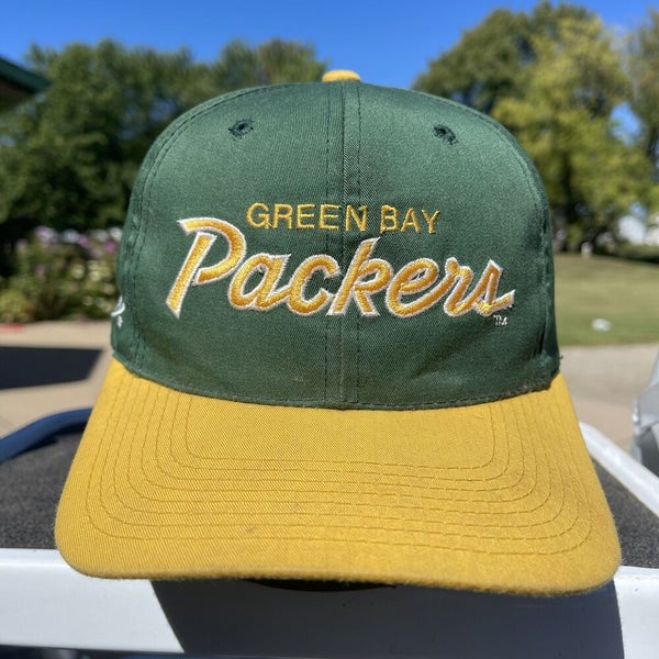 Green Bay Packers Sports Specialties Script Wool Snapback Hat