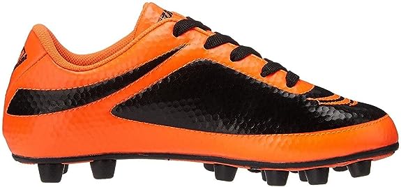Vizari Infinity FG Soccer Shoe | Orange/Black Size 11.5  |VZSE93346Y-11.5