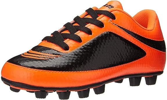 Vizari Infinity FG Soccer Shoe | Orange/Black Size 12.5 |VZSE93346Y-12.5