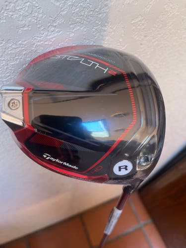 New TaylorMade Right Handed Stealth 2 HD Driver Regular Flex 10.5 Loft