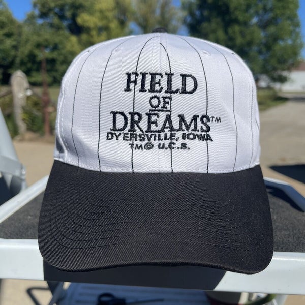 Vintage Field of Dreams Dyersville Iowa Pinstripe Hat Cap Snapback 1989  Baseball