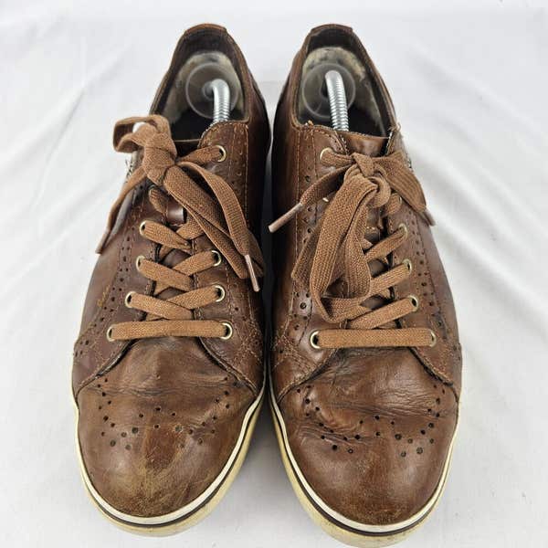 Mens oxford shoes by UGG size 10 brown leather Ugg Mens Roxford Bomber Brown Leather Oxford Shearing Lined  main image 4