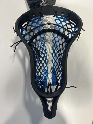 NWT Epoch Z3 Strung Black, Blue, White Lacrosse Head