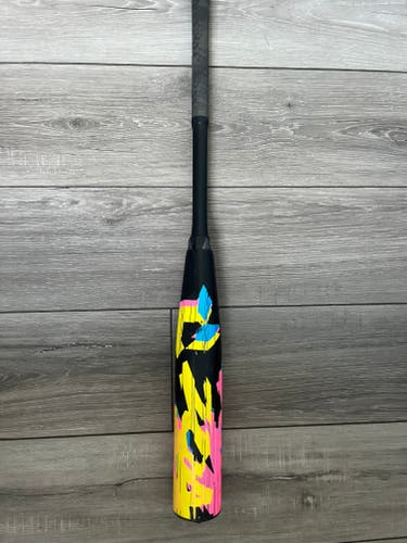Used USSSA Certified 2023 DeMarini Composite Zoa Glitch Bat (-5) 26 oz 31"