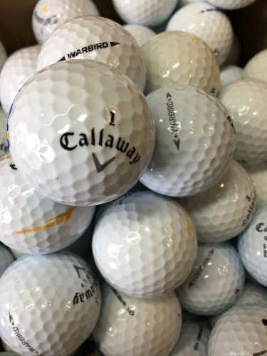 Callaway Warbird/ Warbird Plus... 50 Near Mint AAAA Used Golf Balls