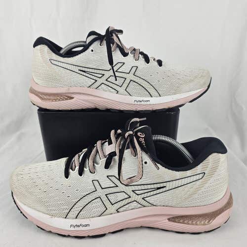 Asics Gel-Cumulus 22 FlyteFoam Women's Size 11.5 White Pink Running Shoes