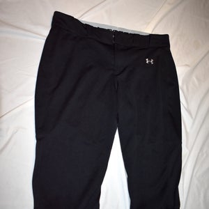 Under Armour Women's Vanish Softball Pants 1356903, Black, XL