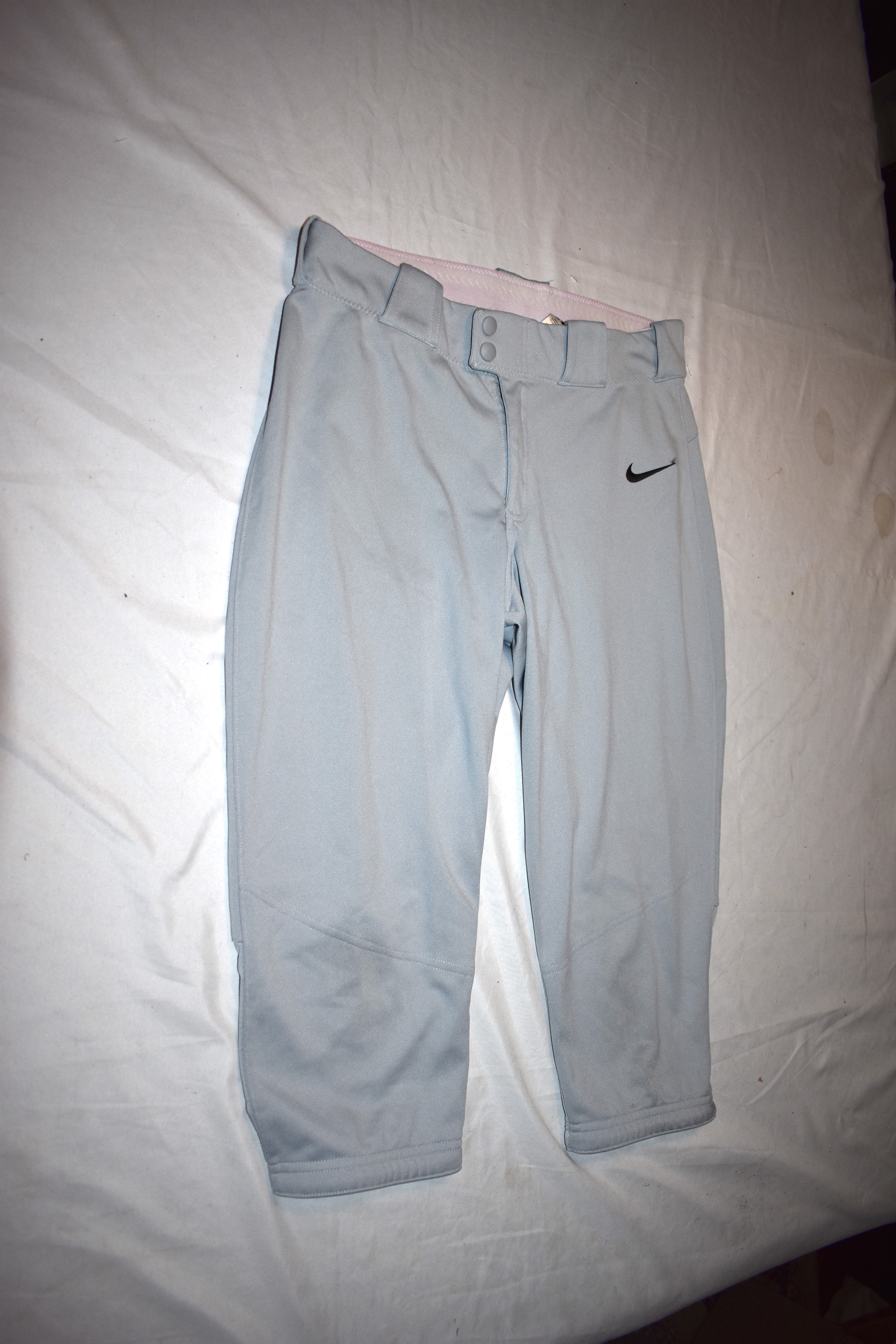 Nike Men's Vapor Select High Piped Baseball Pants, Size: Large, Gray