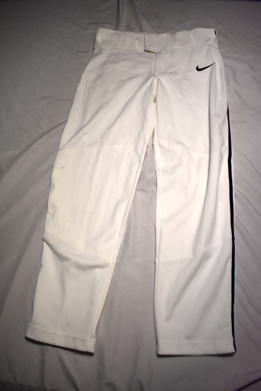 Nike+Team+Baseball+Softball+Pant+Boy%27s+Medium+2+Button+Light+Blue+Bq6425  for sale online