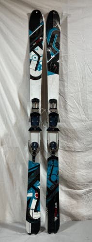 K2 Sideshow 181cm 132-90-115 Rocker Skis 22 Designs Hammerhead Telemark Bindings