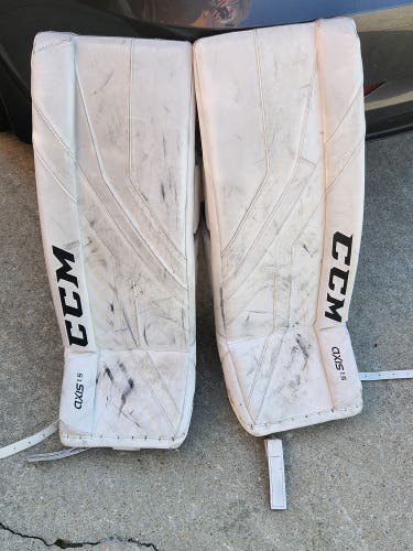 26" CCM Axis 1.5 Goalie Leg Pads
