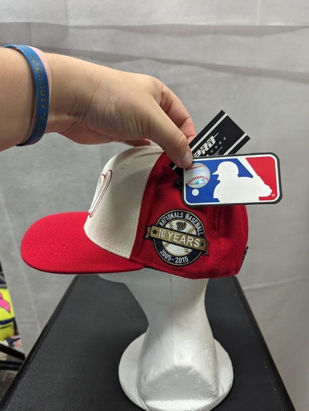 NWT Washington Nationals 10th Anniversary Pro Standard Snapback Hat MLB