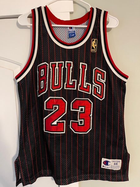 Vintage Champion Michael Jordan #23 Chicago Bulls Gold 50th NBA Jersey -  Size 44