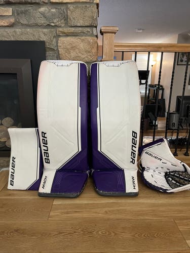 35" Regular Pro Stock Mach Goalie Full Set