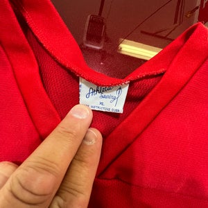 Red X-Large Ice Hockey Practice Jersey