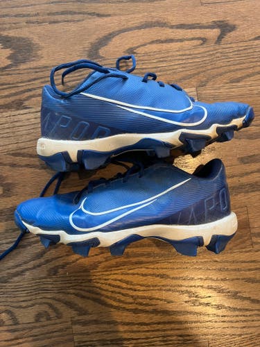 Nike Vapor Blue Youth Kid's Used Molded Cleats
