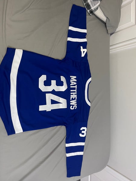 Youth Auston Matthews Blue Toronto Maple Leafs Home Replica Player Jersey