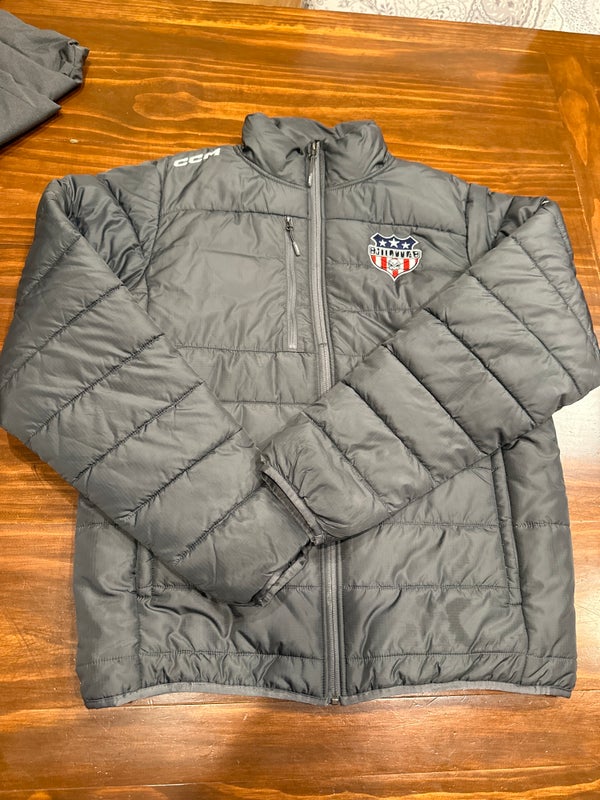 CCM Hockey Team Winter Jacket (J5320) Senior/Adult-Black