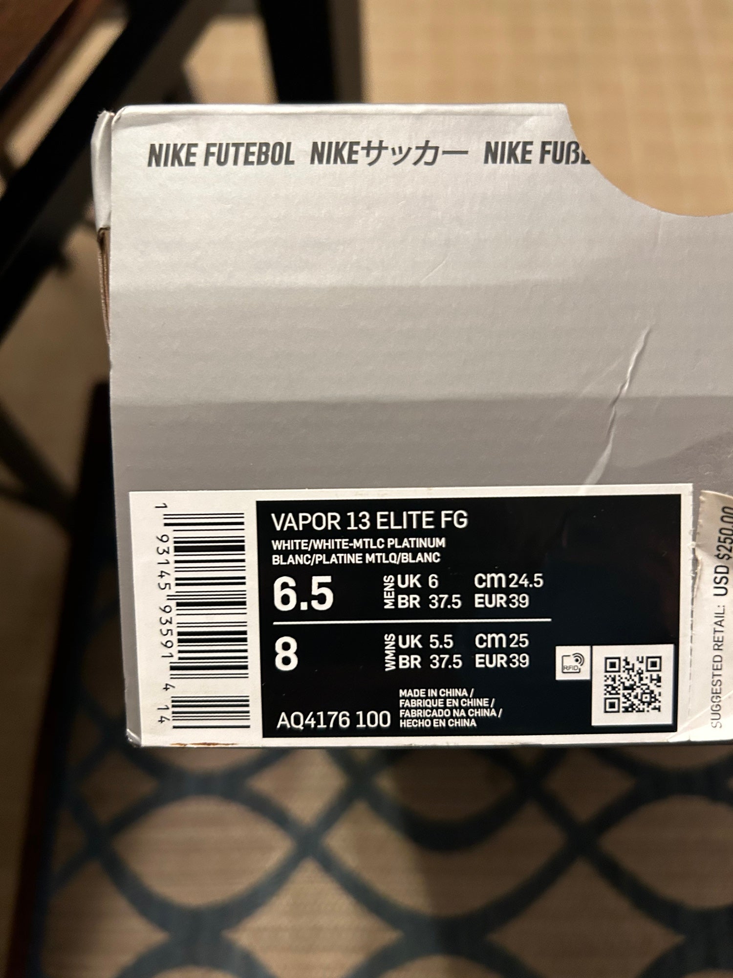 Nike Mercurial Vapor 13 Elite NJR FG – RareCleatsUSA