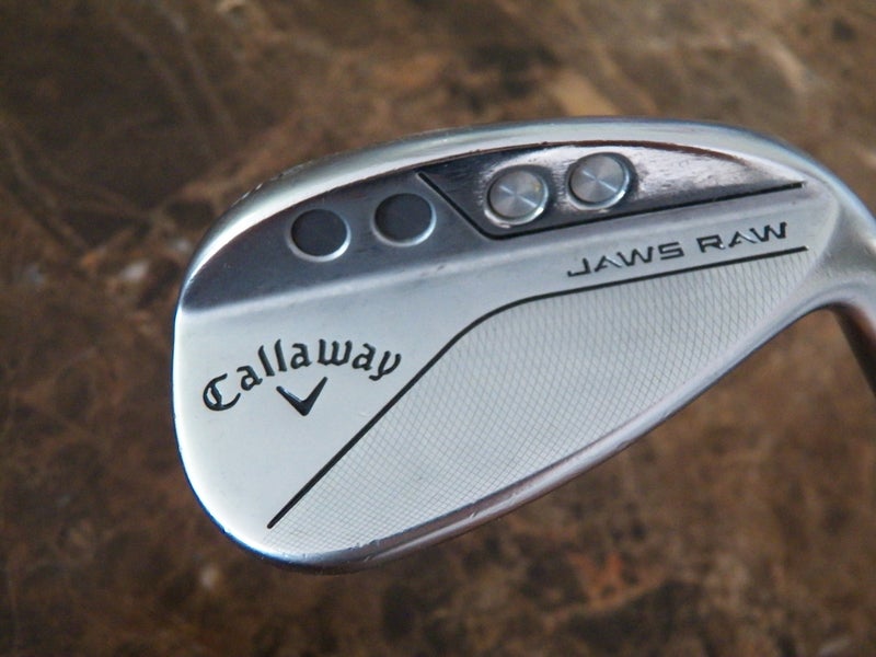 NEW Callaway Jaws Raw Chrome 58-12W 58° Wedge Dynamic Gold X100